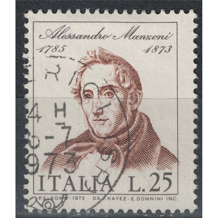 ITALIA 1973 Alessandro Manzoni us