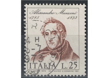 ITALY 1973 Alessandro Manzoni us