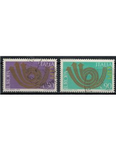 ITALY 1973 Europa 2v us