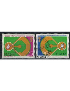 ITALIA 1973 Coppa intercontinentale di baseball 2v us