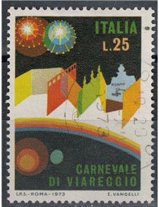 ITALIA 1973 Carnevale di Viareggio us