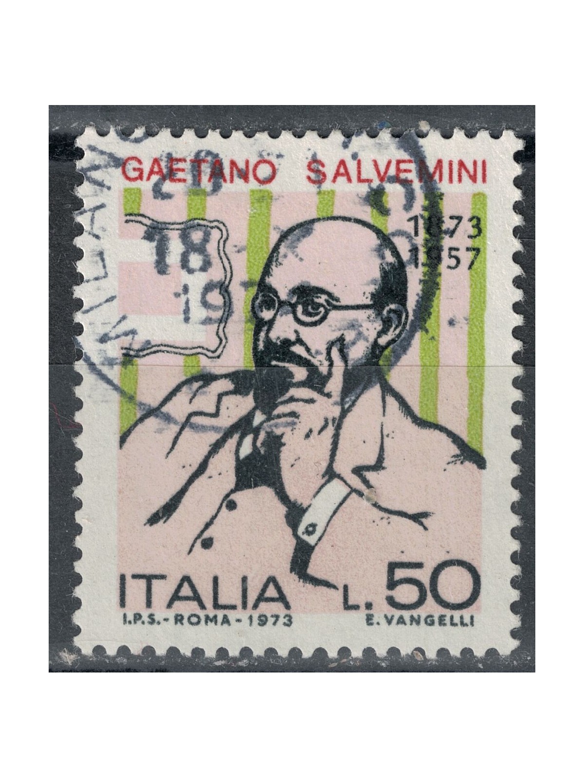 ITALIA 1973 Gaetano Salvemini us