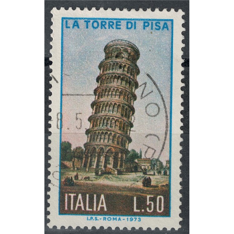 ITALY 1973 Leaning Tower of Pisa us