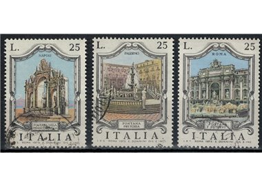 ITALY 1973 Fontane 3v us