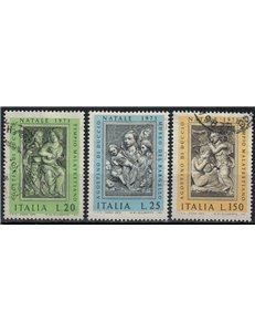 ITALY 1973 Christmas 3v us