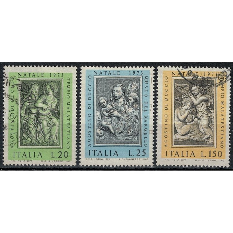 ITALIA 1973 Natale 3v us