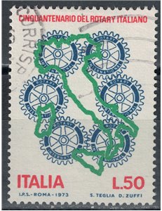 ITALIA 1973 Rotary Italiano us