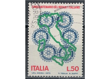 ITALY 1973 Rotary Italiano us