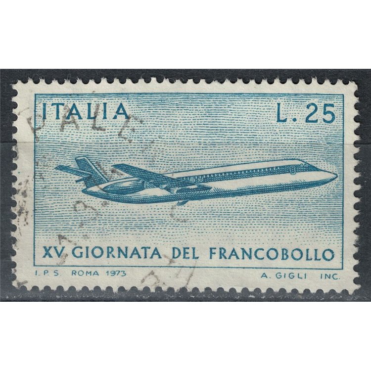 ITALIA 1973 Giornata del francobollo us