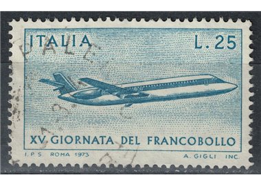 ITALIA 1973 Giornata del francobollo us