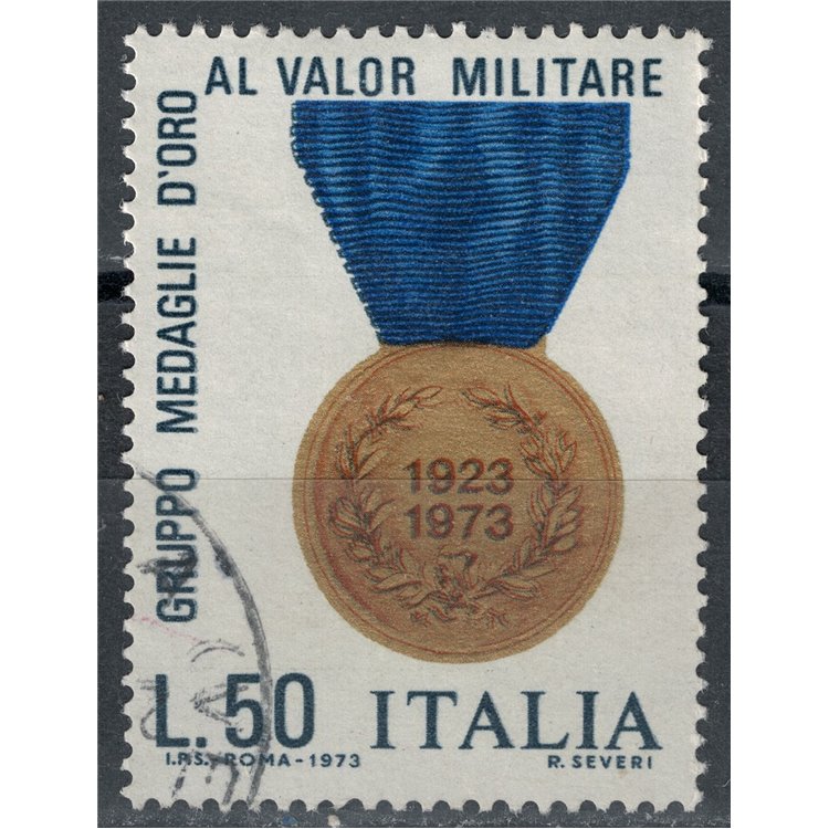 ITALIA 1973 Medaglie al valor militare us
