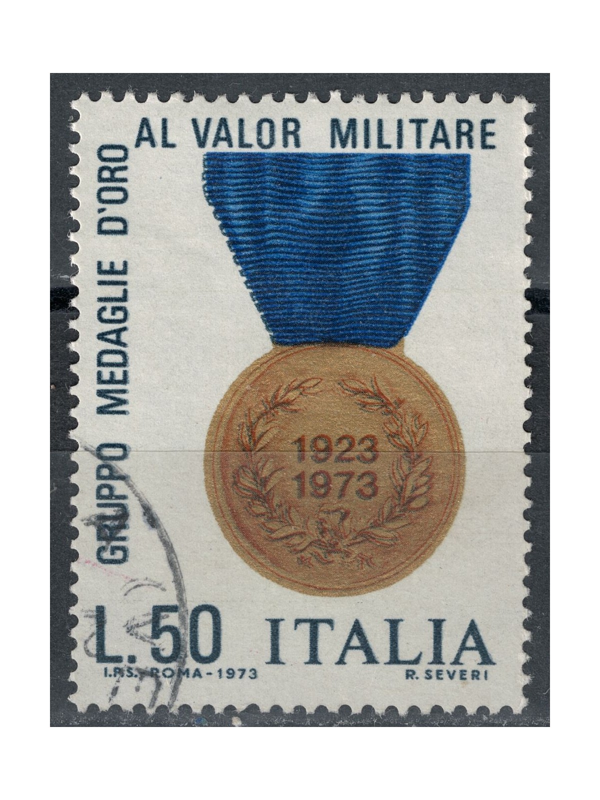 ITALIA 1973 Medaglie al valor militare us