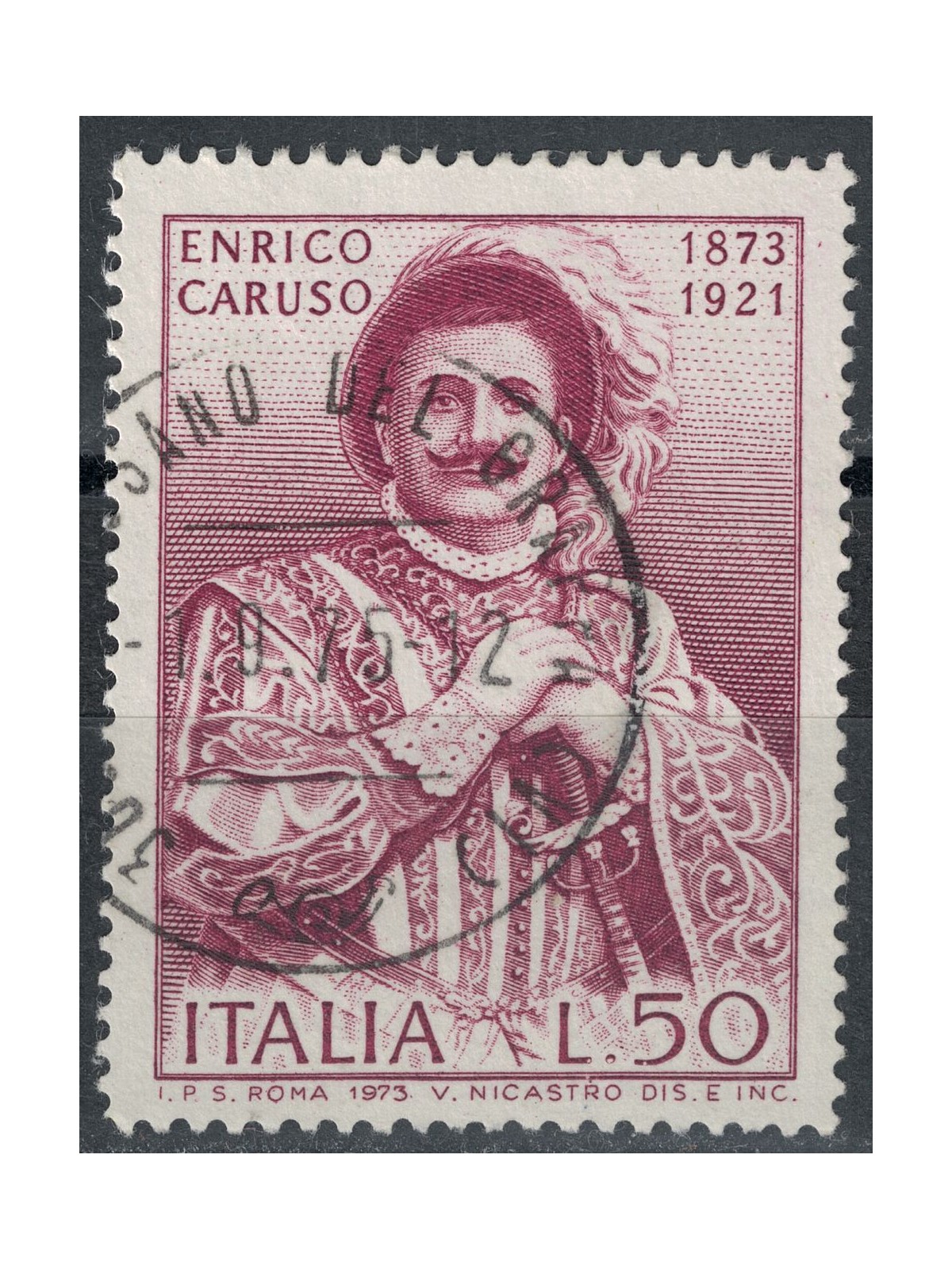 ITALY 1973 Enrico Caruso us
