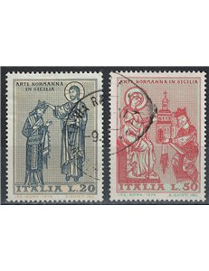 ITALY 1974 Norman Art 2v us