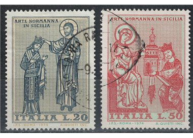ITALY 1974 Norman Art 2v us