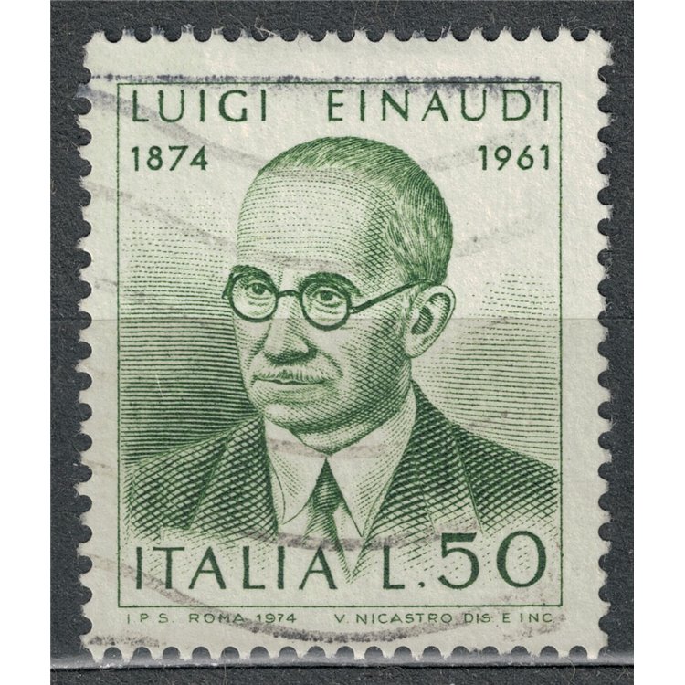 ITALY 1974 Luigi Einaudi us