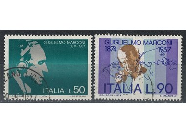 ITALIA 1974 Guglielmo Marconi 2v us