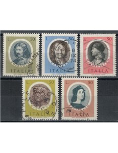 ITALY 1974 Illustrious Men 5v us