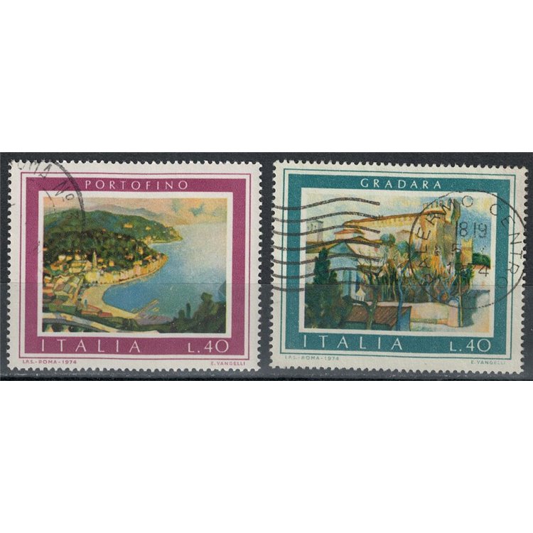 ITALY 1974 Tourism 2v us