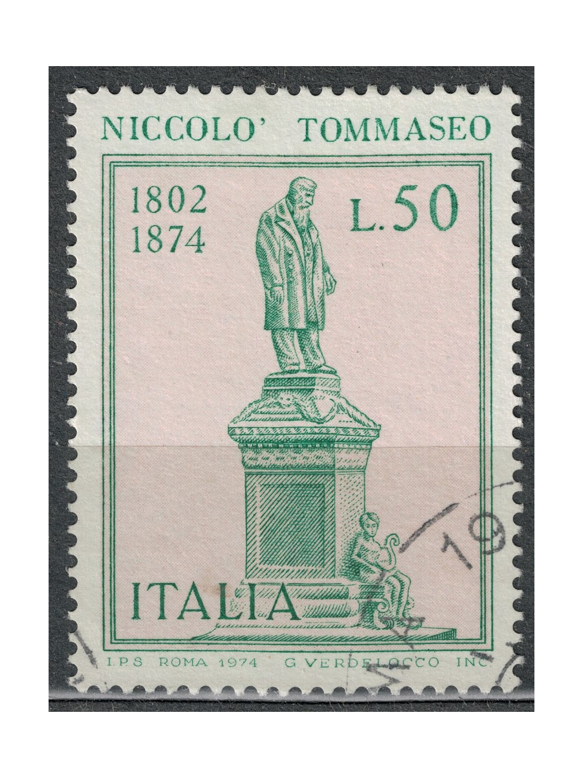 ITALY 1974 Niccolò Tommaseo us