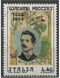 ITALY 1974 Giacomo Puccini us