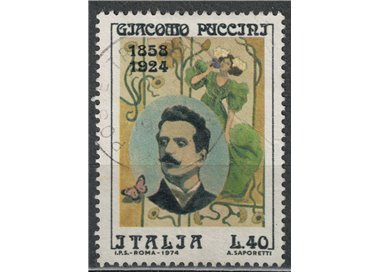 ITALY 1974 Giacomo Puccini us