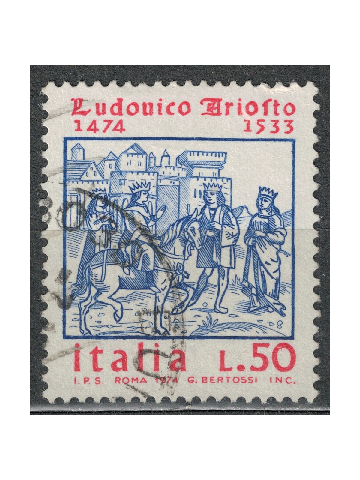 ITALIA 1974 Ludovico Ariosto us