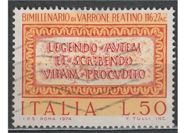 ITALY 1974 Marcus Terentius Varro us