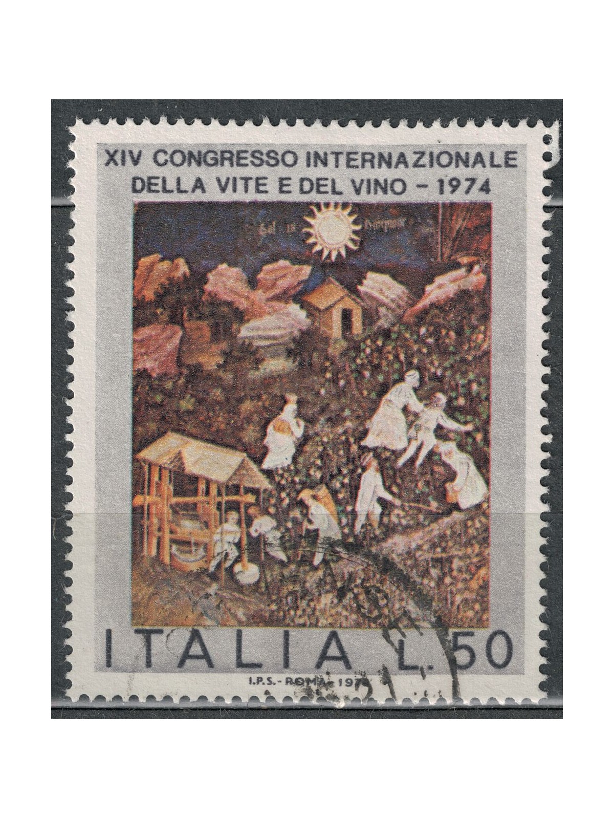 ITALIA 1974 Congresso della vite e del vino us