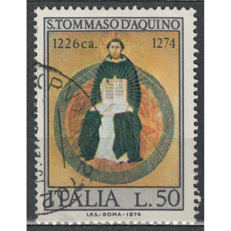 ITALY 1974 Saint Thomas Aquinas us