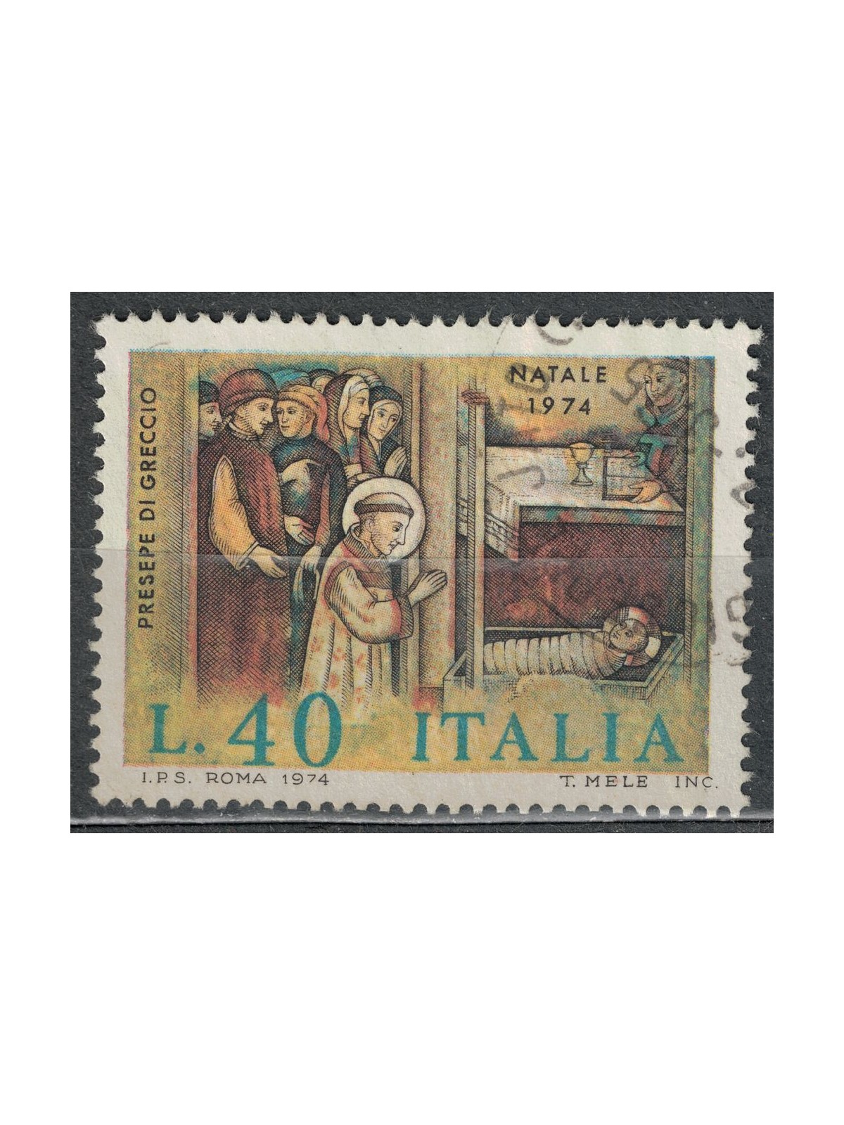ITALIA 1974 Natale us