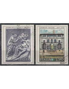 ITALY 1974 Art 2v us