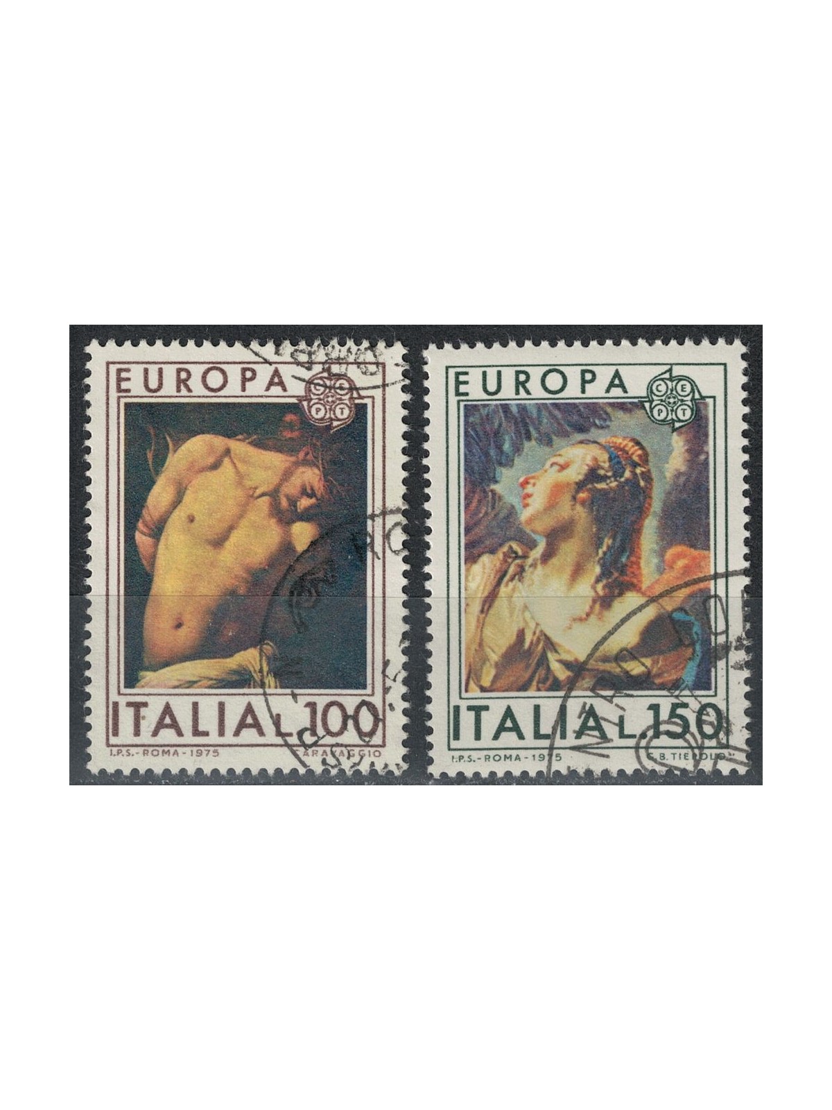 ITALIA 1975 Europa 2v us