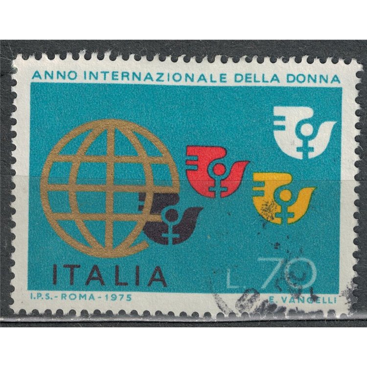 ITALIA 1975 Anno internazionale della donna us