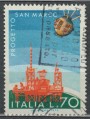 ITALY 1975 Italian space enterprises us