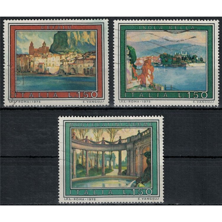 ITALY 1975 Tourism 3v us