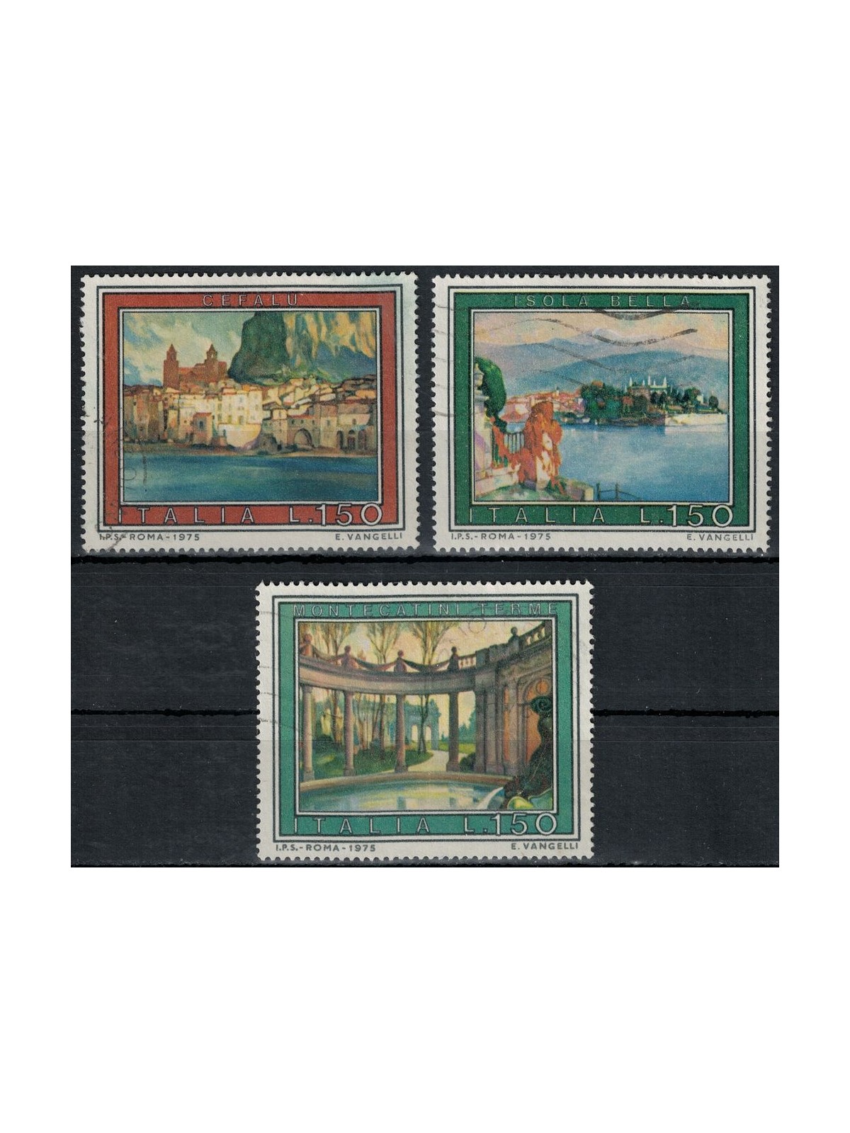 ITALY 1975 Tourism 3v us