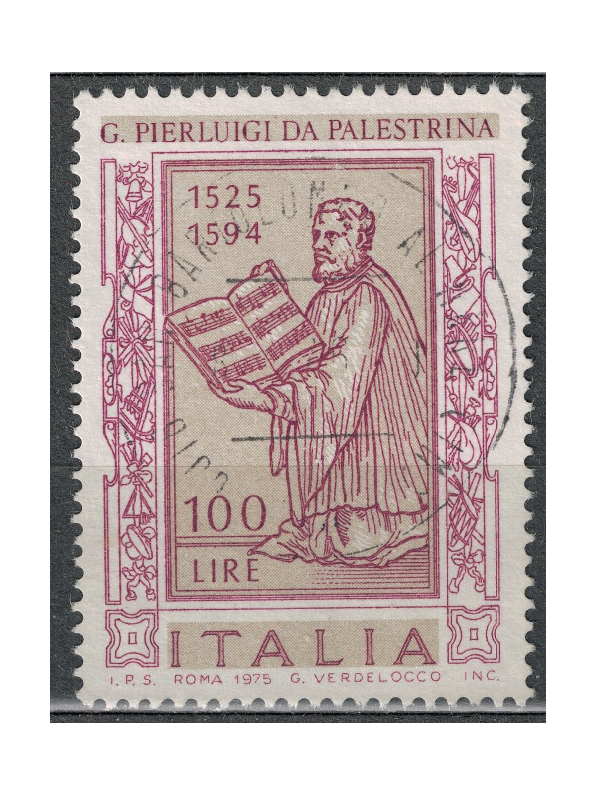 ITALY 1975 Giovanni Pierluigi from Palestrina us
