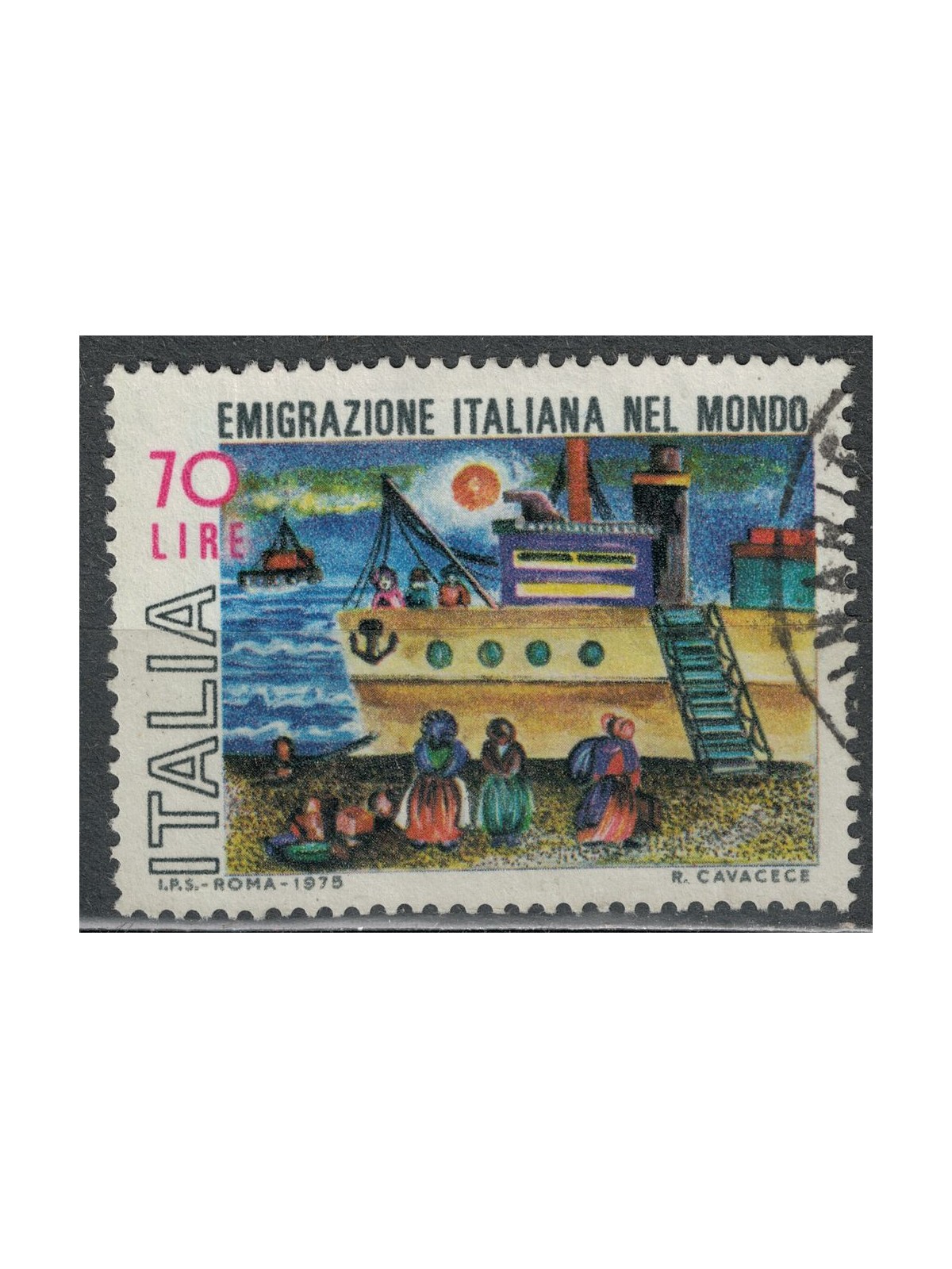 ITALY 1975 Italian emigrants in the world