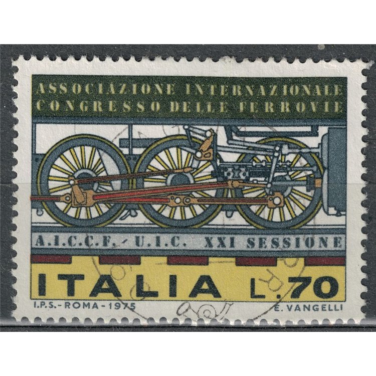 ITALY 1975 Railway Congress us