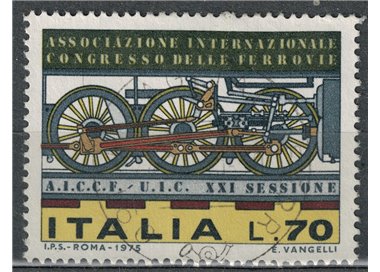 ITALIA 1975 Congresso delle Ferrovie us