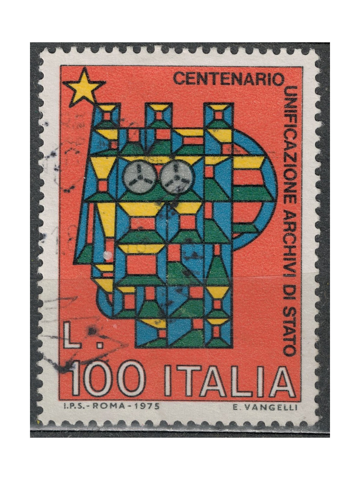 ITALIA 1975 Archivi di Stato us