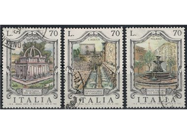 ITALY 1975 Fontane 3v us