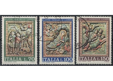 ITALY 1975 Christmas 3v us