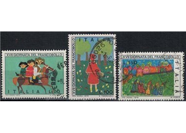ITALY 1975 Stamp Day 3v us