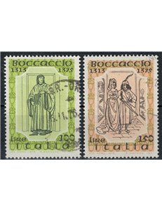 ITALY 1975 Giovanni Boccaccio 2v us
