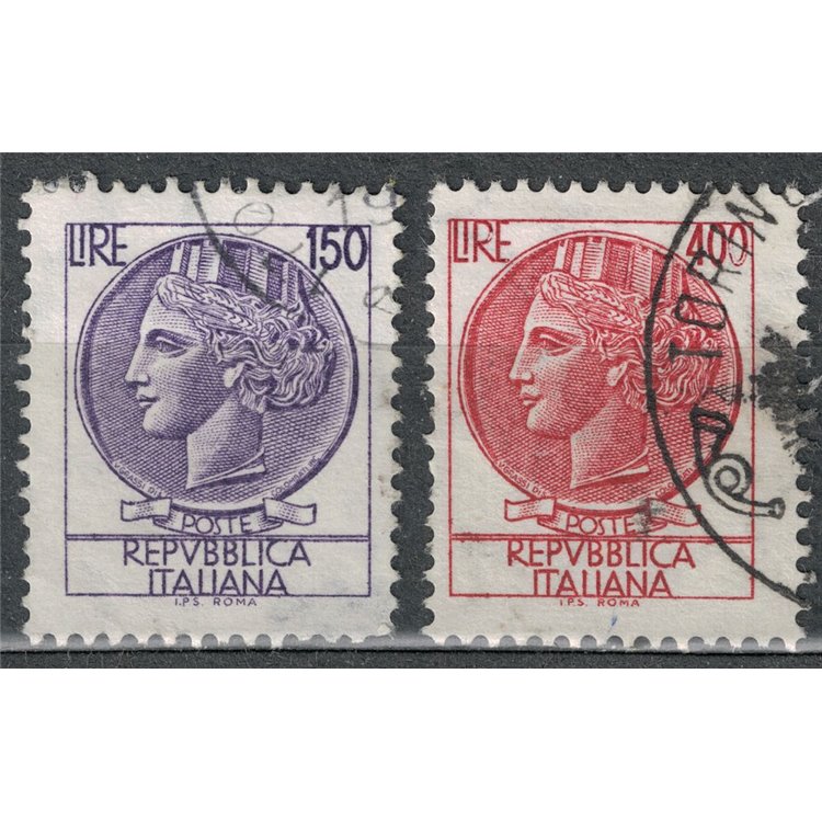 ITALIA 1976 Siracusana 2v us