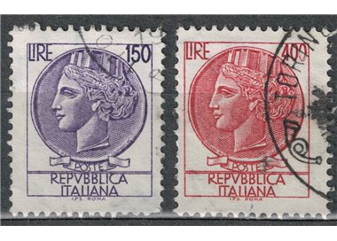 ITALIA 1976 Siracusana 2v us