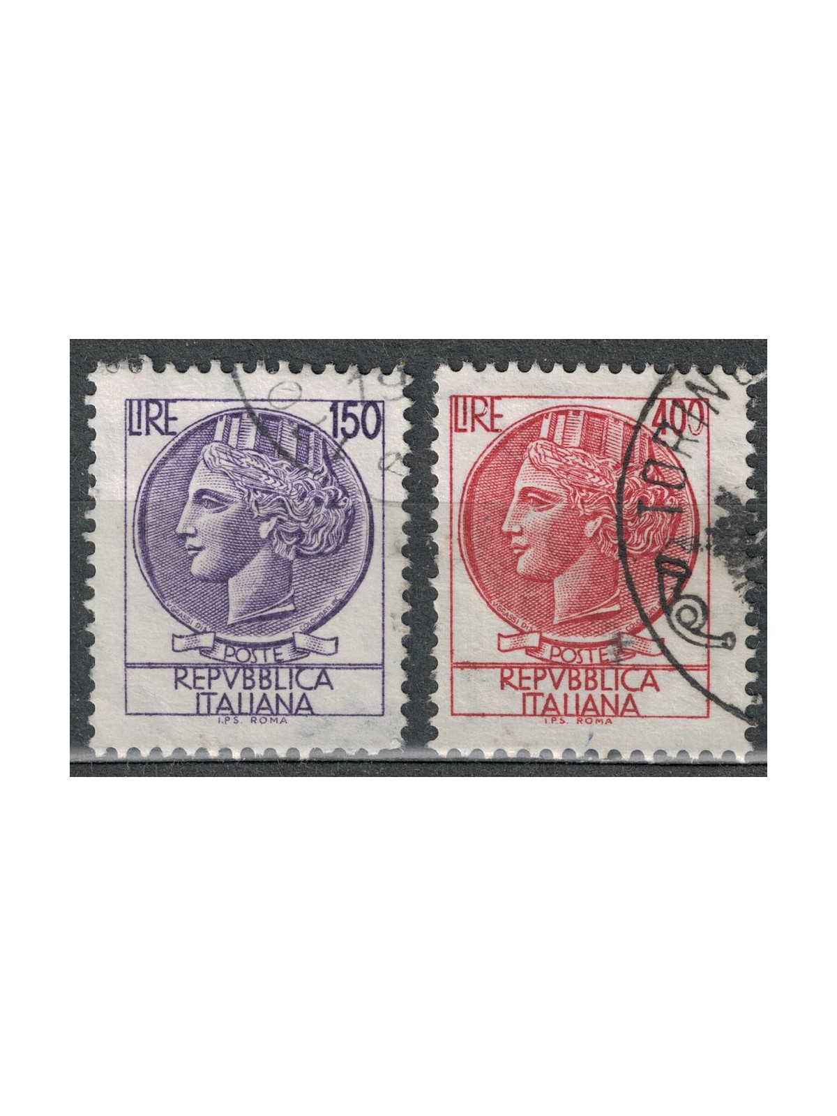 ITALIA 1976 Siracusana 2v us