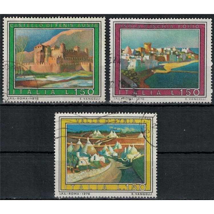 ITALIA 1976 Turismo 3v us